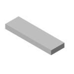 Šamotová deska spodní, zadní KV HEAT 2G 42.50.01 